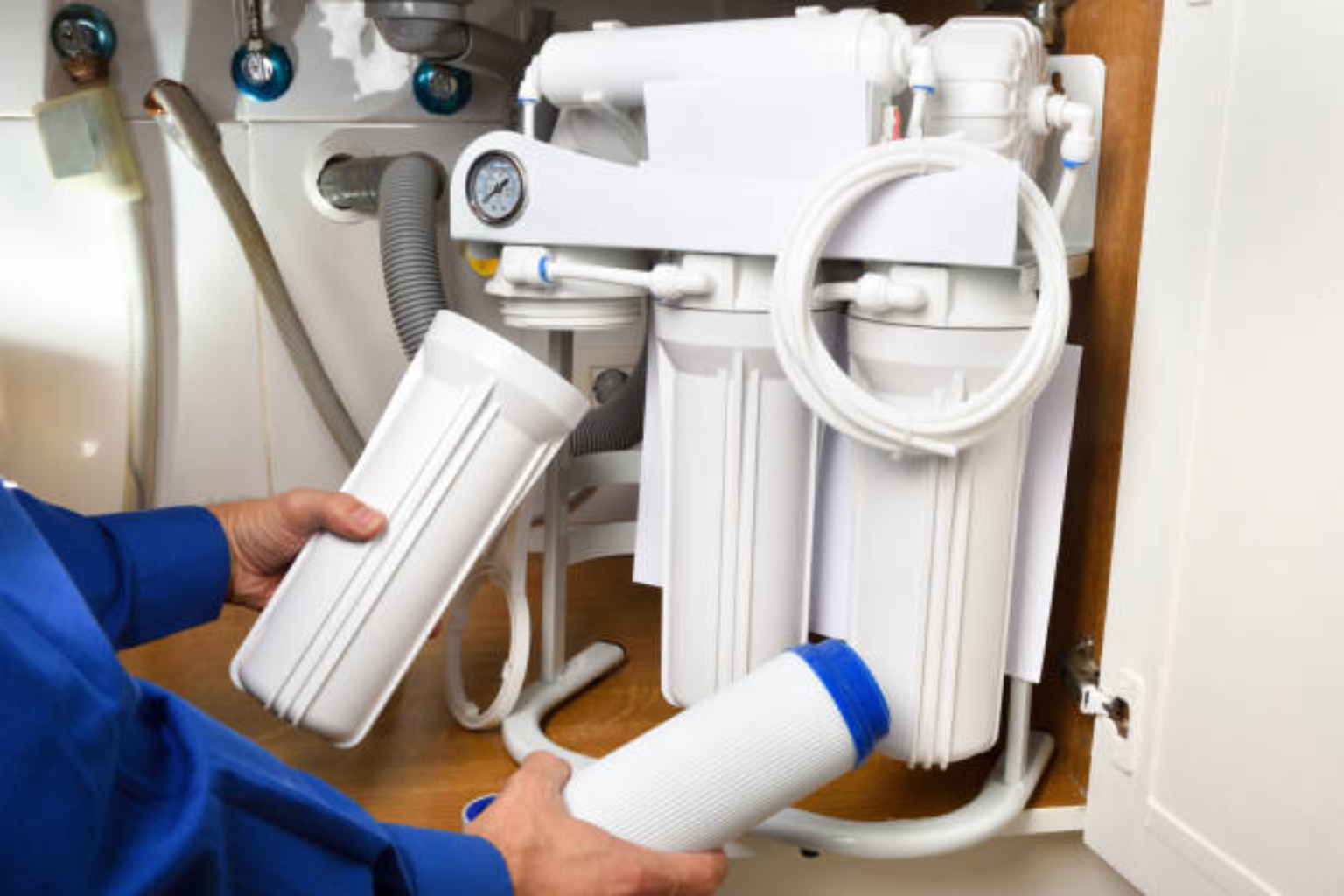 protect appliances from hard water Houston