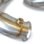 mercedes e63 w213 catted and catless downpipes